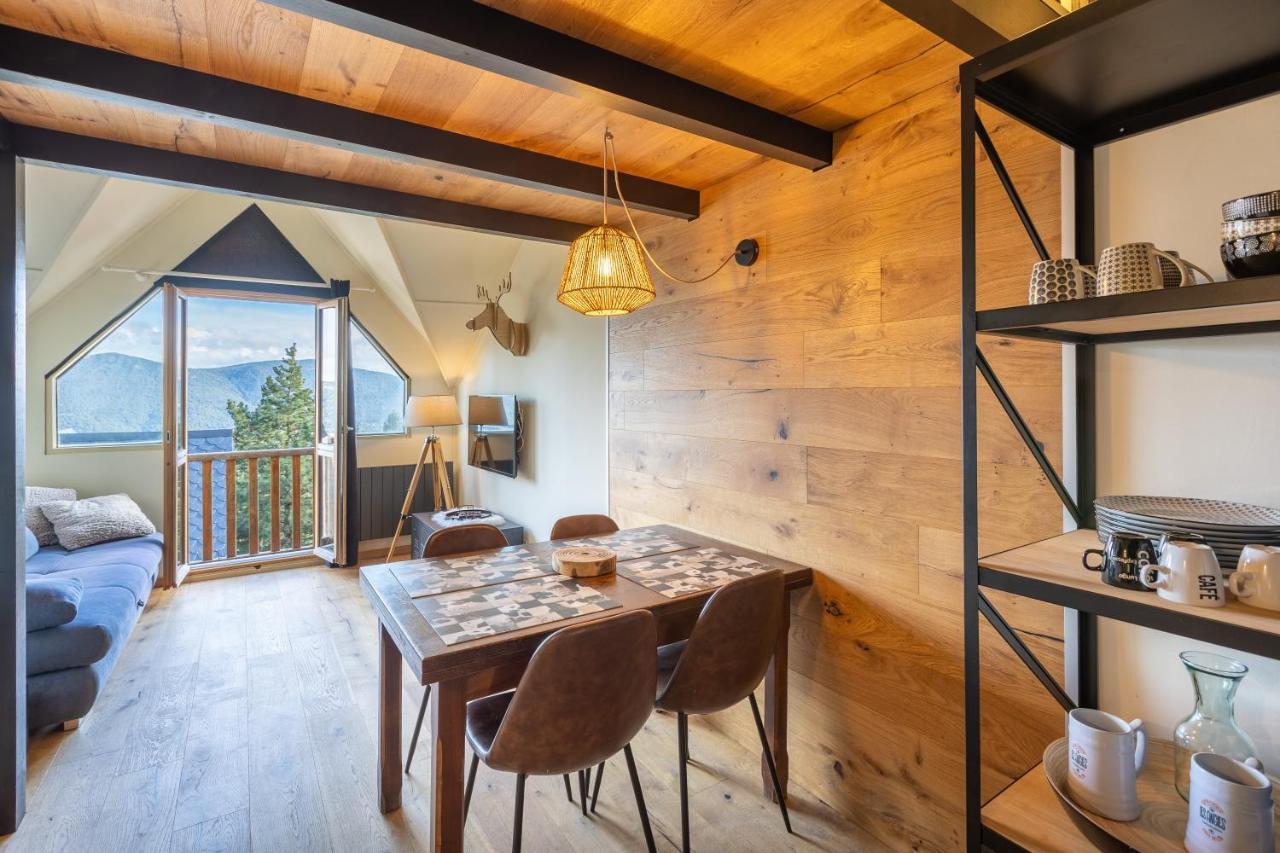 Le Cerf - Duplex Avec Superbe Vue Montagne Apartment Les Angles  Bagian luar foto